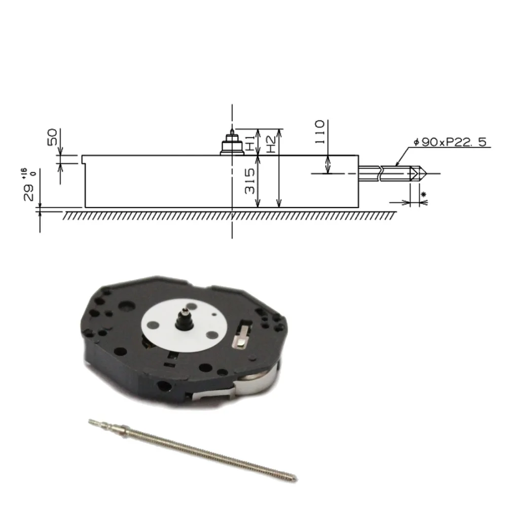 come4buy.com SEIKO Quartz Movement PC21AE High hand Watch Quartz