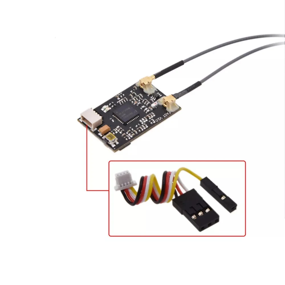 Mini Empfänger MRFS01 2,4G FASST Kompatibel Empfänger SBUS RSSI Ausgang Für Futaba T8G T14SG T18MZ T16SG Mini RC Drone FPV Racing