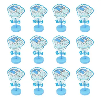 

12 Photo clips wooden clips for Cards and Photos of table, Ideal decoration for birthdays, baptisms of babies and children, girl