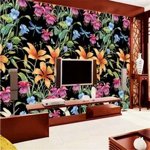 Hand-painted European pastoral rainforest Southeast Asian mural background manufacturers wholesale wallpaper mural custom photo Hand-painted European pastoral rainforest Southeast Asian mural background manufacturers wholesale wallpaper mural custom photo