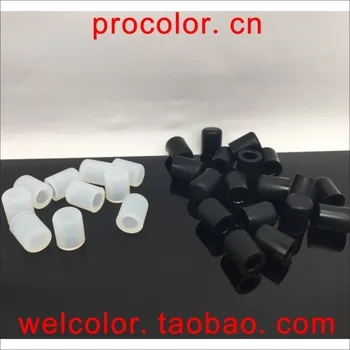 

Soft Round silicone rubber Syring stopper caps dust Cover Vacuum End Bung Plug 1 1.5 2 2.5 2.8 3.0 3.3 3.8 3.9 4 5.0 5.5 6.0 mm