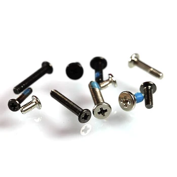 

50Pcs M1.4 1.6 M1.7 Phillips flat head Notebook screws Digital screw bolts 1.7mm-3.5mm Length "Black" Color