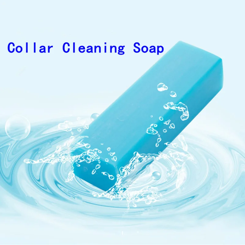 Чистящее мыло для стирки, одежда, воротник рубашки, манжета, чистящее мыло, 100 г, моющее средство, пятновыводитель, не повреждает руки, 1 шт