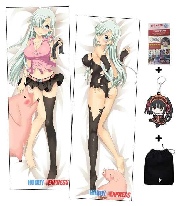Хобби Экспресс Элизабет лионы Nanatsu no Taizai Dakimakura японский Otaku Waifu обнимающая