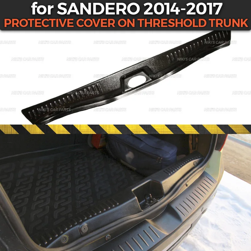 protectora para Renault / Stepway 2014-2017, embellecedor de ABS para maletero, accesorios de protección - AliExpress Automóviles y motocicletas