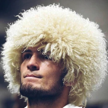 

his cap Papaha habib nurmagomedov the original Caucasian national etnic headwear papakha hat 000-652