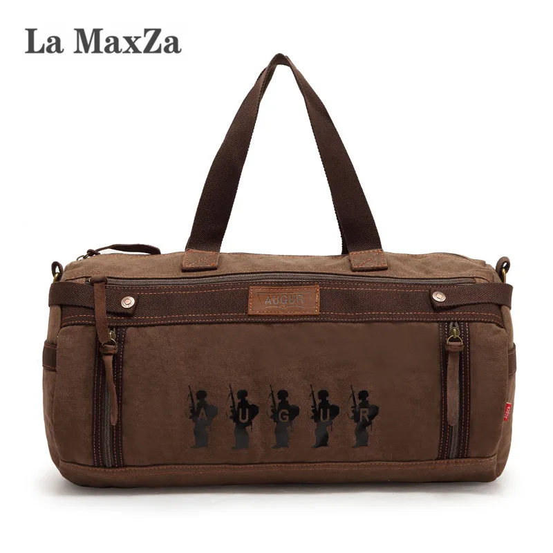 

La maxza New Multifunctional Canvas Bag Casual Unisex Canvas Bucket Bag Cross Border Supply