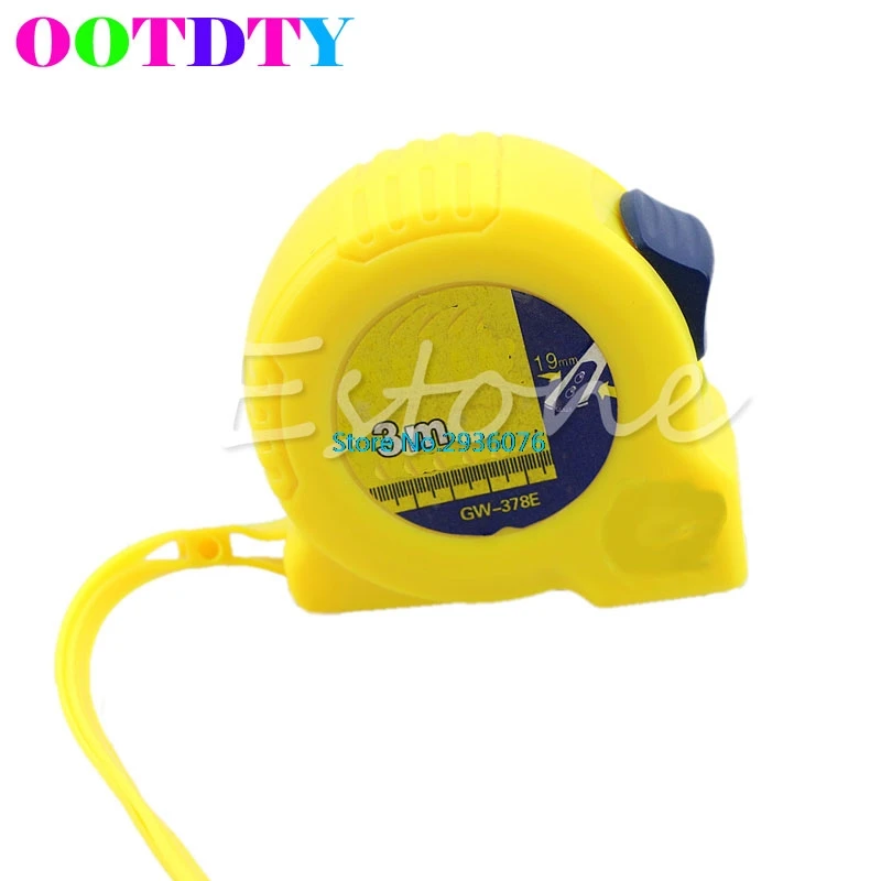 

OOTDTY 3M Universal Retractable Steel Ruler Tape Measure Sewing Cloth Metric Tailor Tools APR29_10