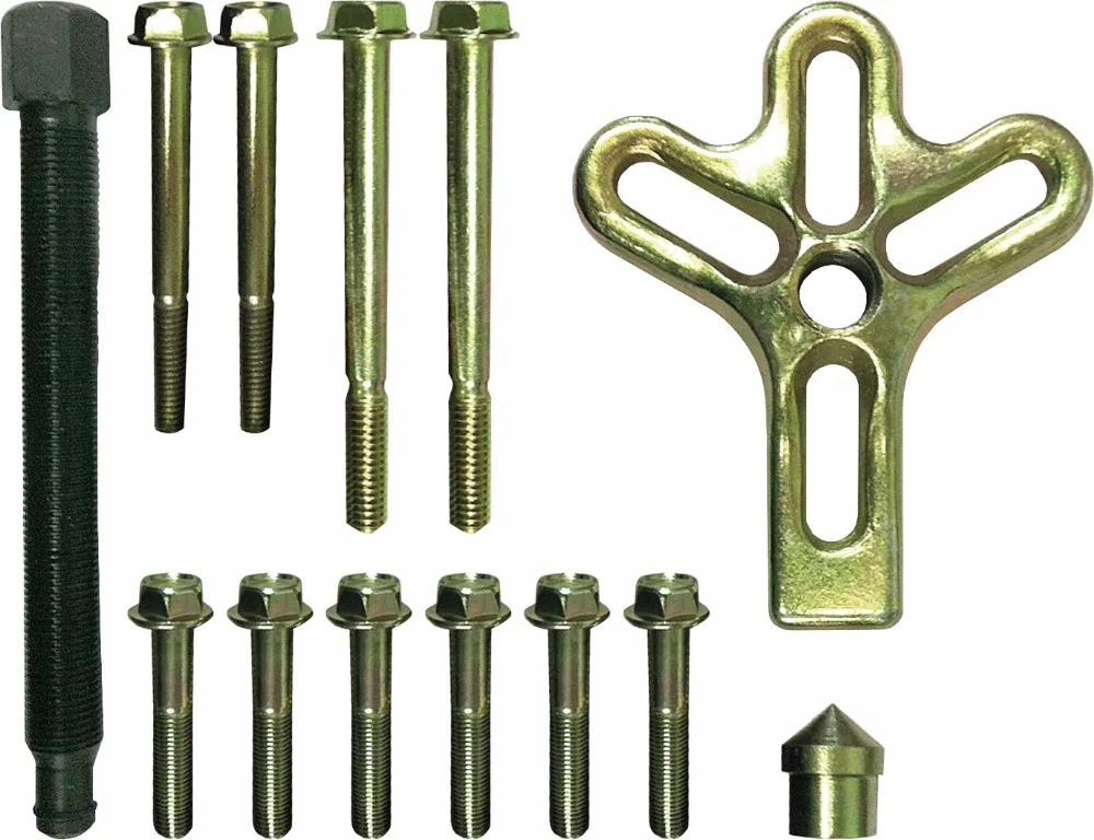 Pulley bolt universal puller, set 13 pr. Kratonin Screwdriver from