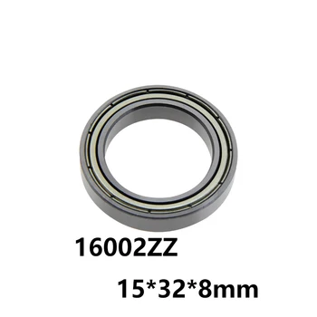 

1pcs/lot 16002ZZ Deep Groove Ball Bearing 16002-ZZ 16002ZZ 15*32*8mm 15*32*8 Bearing Steel Material Two-sided Metal Cover