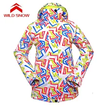 

New WILD SNOW Women's Jacket Snowboard Ski Jacket Women Waterproof Windproof Womens Skiing Jackets