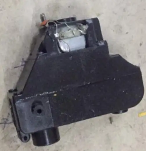 

HUINA 580 1580 ORIGINAL PARTS Accessories Gearbox for small arm (Black)