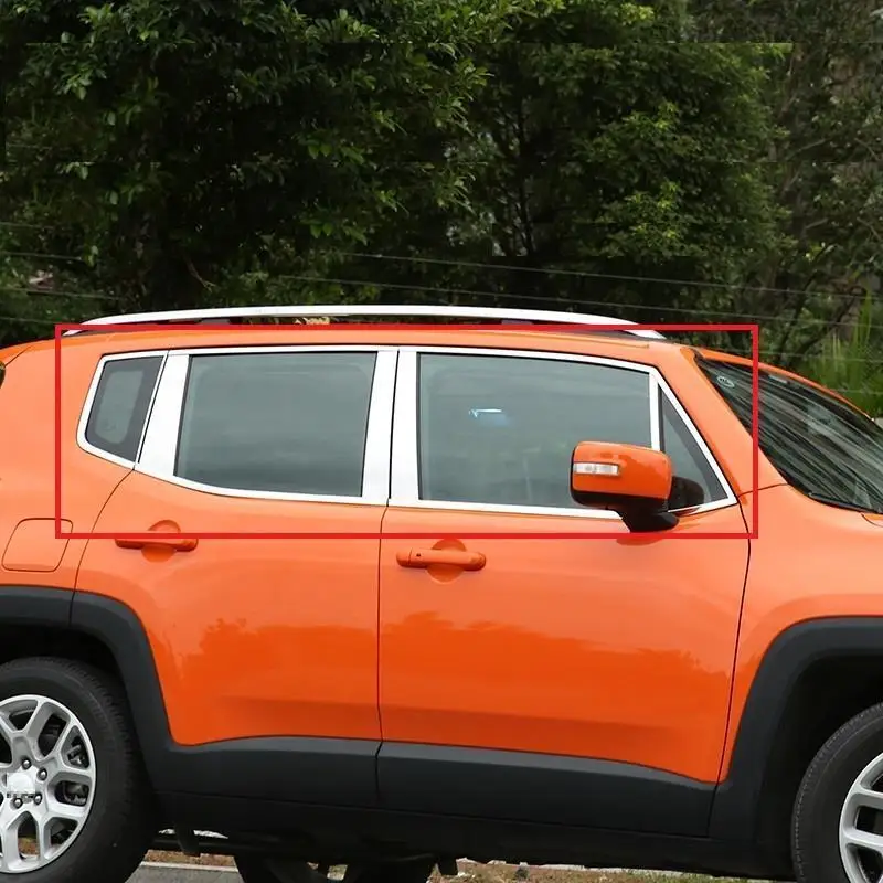 Rear Panels Foot Pedal exterior durable automobile accessory trim parts modification car styling 16 17 FOR JEEP Renegade Rear Panels Foot Pedal exterior durable automobile accessory trim parts modification car styling 16 17 FOR JEEP Renegade