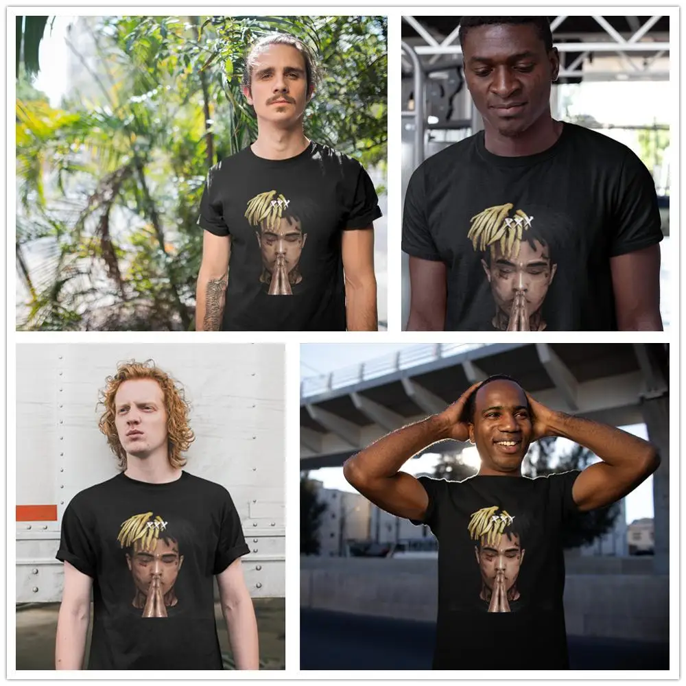 Lil Pump T Shirt XXXTENTACION FREE X PRAY Cartoon Print T-Shirt Men Casual T Shirts Basic Tee Shirt Plus Size 4XL 5XL 6XL Lil Pump T Shirt XXXTENTACION FREE X PRAY Cartoon Print T-Shirt Men Casual T Shirts Basic Tee Shirt Plus Size 4XL 5XL 6XL