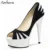 White 15cm Heel