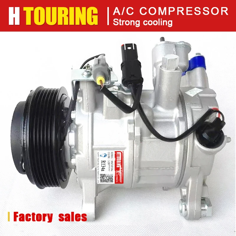 

For BMW 320D 520D X3 2.0 DIESEL N47 D20 AC Compressor 64529223694 64529225703 447260-4710 447260-4711 9223694 9225703 6SBU14A