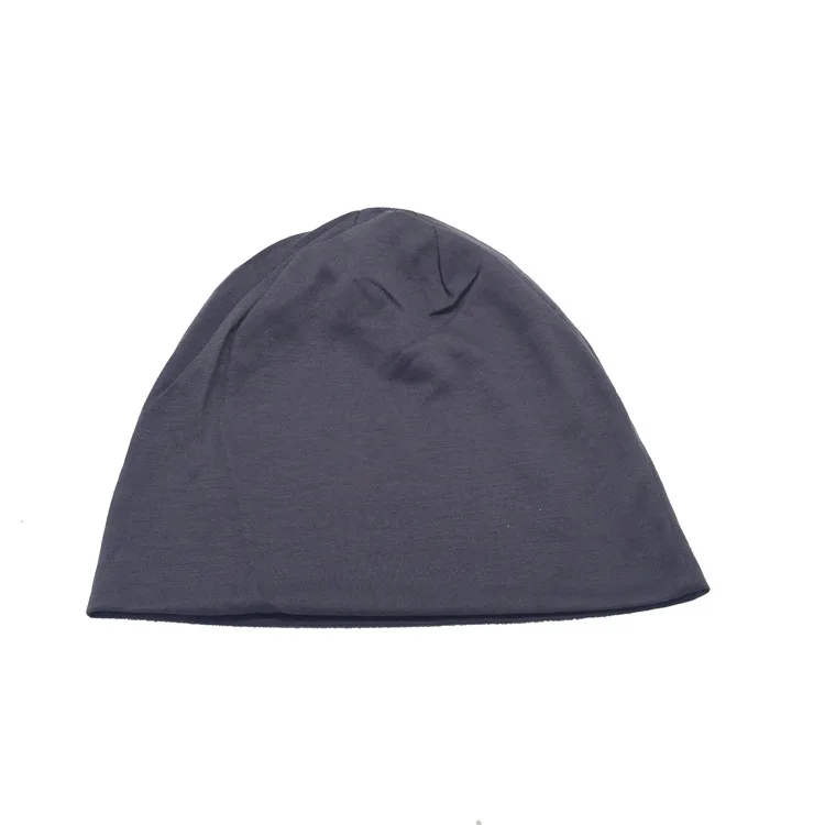 Модные брендовые осенние и зимние шапки для женщин, одноцветные дизайнерские женские тонкие шапки, шапочки с черепами, мужские шапки унисекс - Цвет: Темно-серый