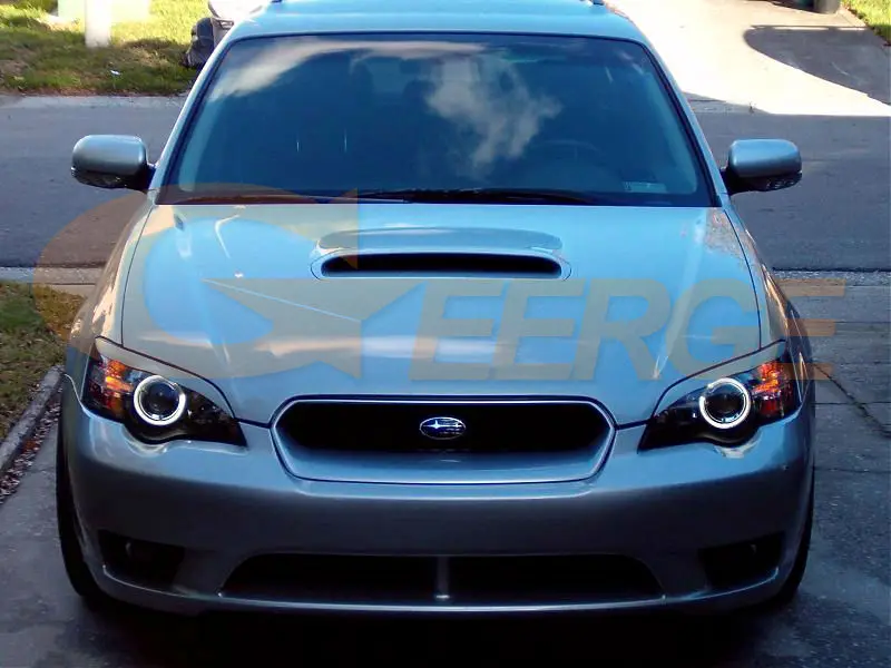 Для Subaru Legacy свободы 2003 2004 2005 2006 ОТЛИЧНОЕ ультра-яркая подсветка с холодным катодом(CCFL) Ангельские глазки комплект Halo Кольцо