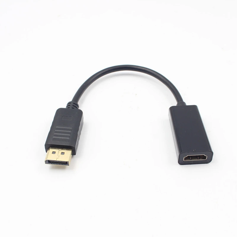 DP к HDMI 1080P позолоченный порт дисплея Женский мужскому HDTV кабель видео монитор