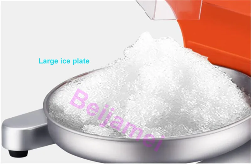 BEIJAMEI коммерческий блок льда бритва машина ресторан использовать Электрический лед бритва дробилка машина для продажи