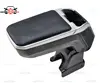 Reposabrazos para Renault Logan, apoyabrazos para coche, caja de almacenamiento de cuero, Cenicero, accesorios, decoración de coche m2, 2004 ~ 2022 ► Foto 2/6