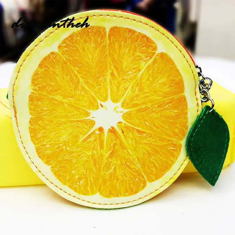 

Novelty Funny PU Leather Portable Yellow Banana Coin Purses Unique Purse Bag Wallet Pouch Keyring