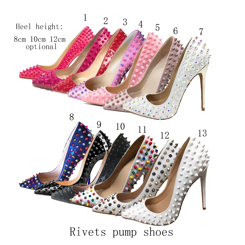 rivet shoes colors