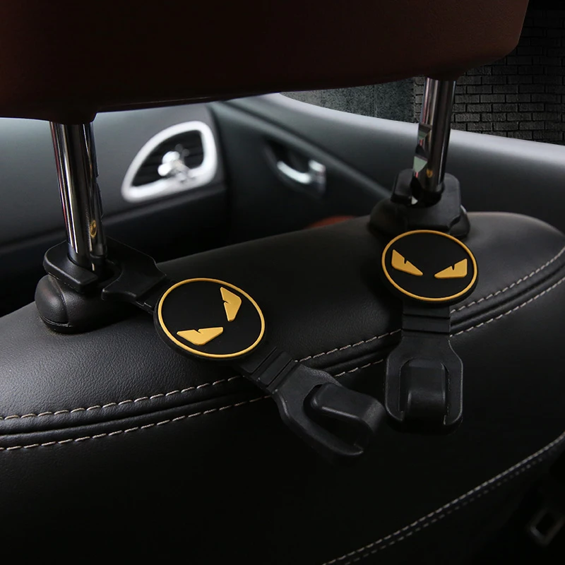 2 Pcs Auto Hanger Clothe Car Auto Seat Headrest Coat Hanger Car Back