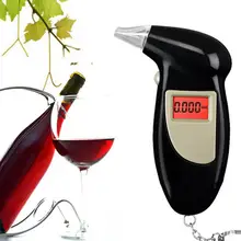 ЖК-детектор подсветка Свет Ручной Подсветка цифровой тестер на алкоголь Цифровой спиртовой Тестер дыхания анализатор Алкотестер