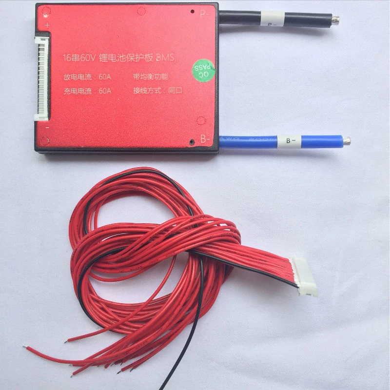 3 7 в Li Ion 16 S 60 20A 25A 35A 45A 60A 18650 PCM плата защиты батареи BMS PCM|Аксессуары для батарей| |