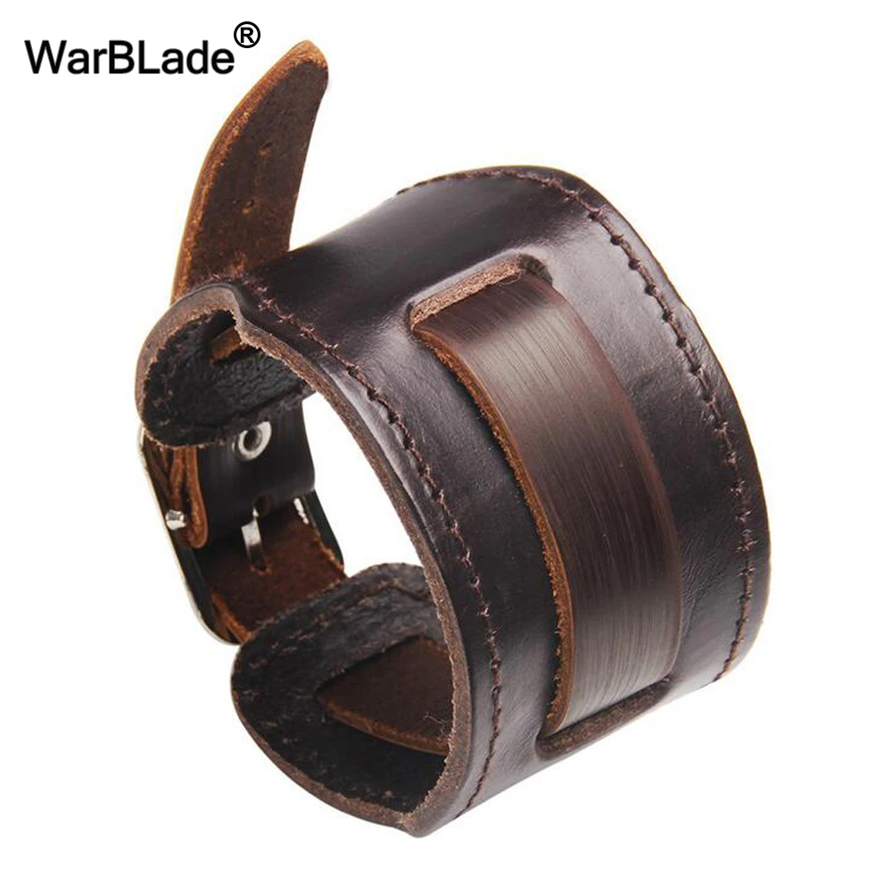 Men Wide Leather Bracelet Brown Wide Cuff Bracelets Bangles Wristband Vintage Punk Men Jewelry Bracelet,Black Men Wide Leather Bracelet Brown Wide Cuff Bracelets Bangles Wristband Vintage Punk Men Jewelry Bracelet,Black