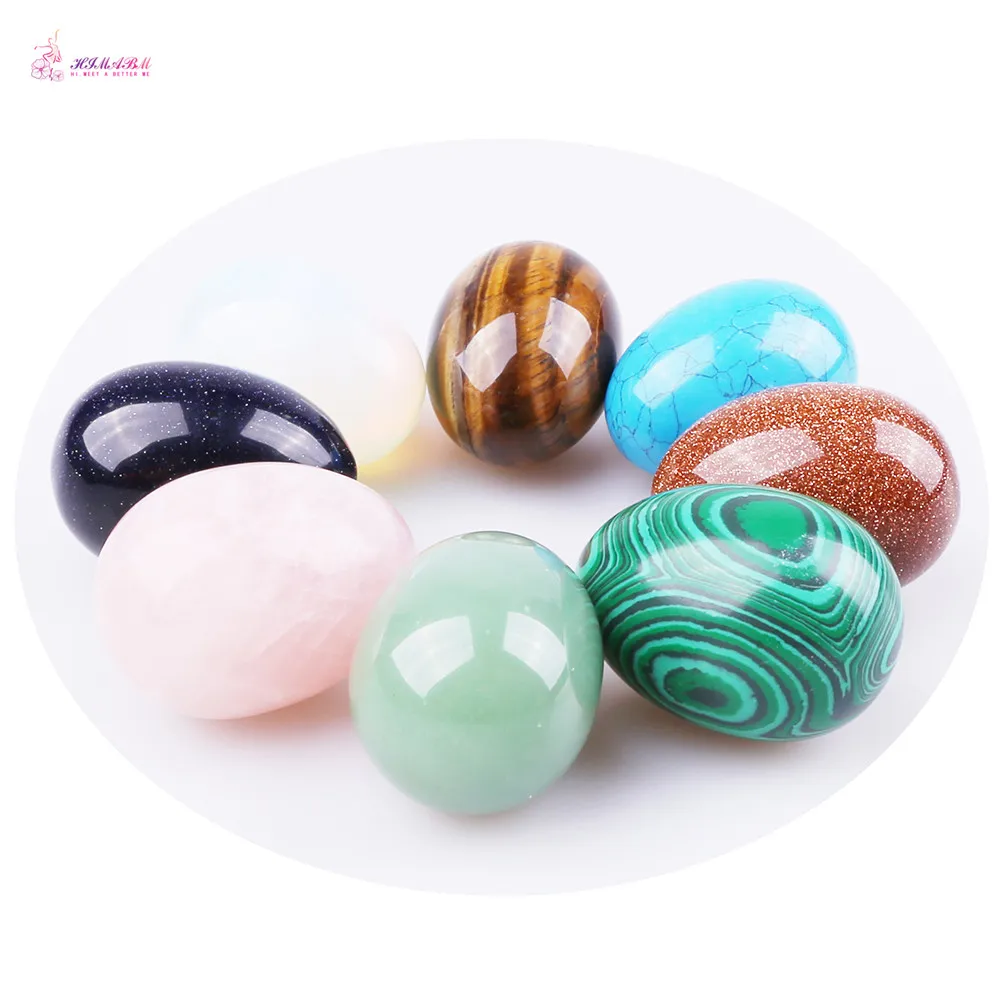 HIMABM 1 Pack Mixed Colour Undrilled Jade Egg For Kegel Exercise Chakra Massage Pelvic Floor Muscles Vaginal Yoni Ben Wa Ball HIMABM 1 Pack Mixed Colour Undrilled Jade Egg For Kegel Exercise Chakra Massage Pelvic Floor Muscles Vaginal Yoni Ben Wa Ball