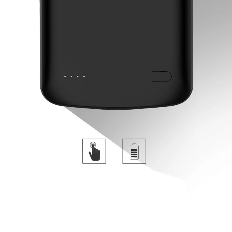 Для huawei P20 чехол для аккумулятора умный ПК ABS телефон стенд зарядное устройство чехол внешний смарт-Аккумулятор для huawei P20 батарея Чехол