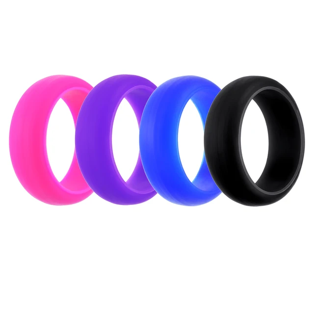 mjartoria fixed mix 4 color womens sports marriage silicone ring combination new arrival wedding ring - Sports Wedding Rings mjartoria fixed mix 4 color womens sports marriage silicone ring combination new arrival wedding ring - Sports Wedding Rings