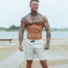 Мужские шорты для бега фитнес шорты быстросохнущие дышащие брюки баскетбол большой размер свободная Спортивная одежда для мужчин