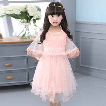 

New 2017 Tulle Baby Girl Dress Bridesmaid Flower Girl Wedding Dress Fluffy Ball Gown Birthday Evening Prom Tutu Party Dress
