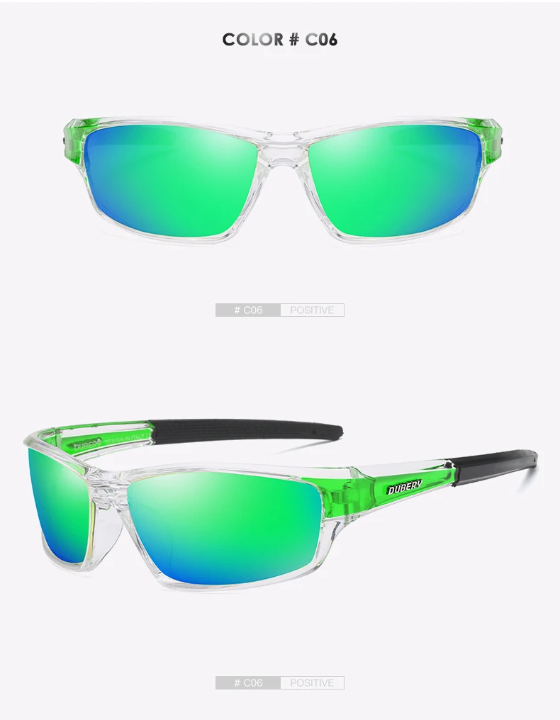 DUBERY Марка Дизайн поляризованные солнцезащитные очки Для мужчин водительские очки мужской Винтаж солнцезащитные очки для мужчин ретро