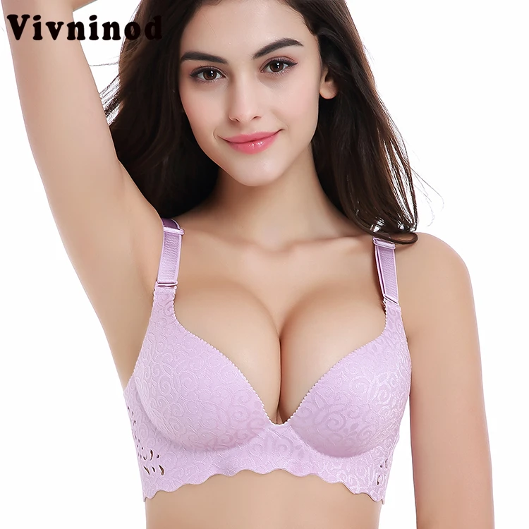 women push up bra sexy wireless women bralette high quality soft 3/4