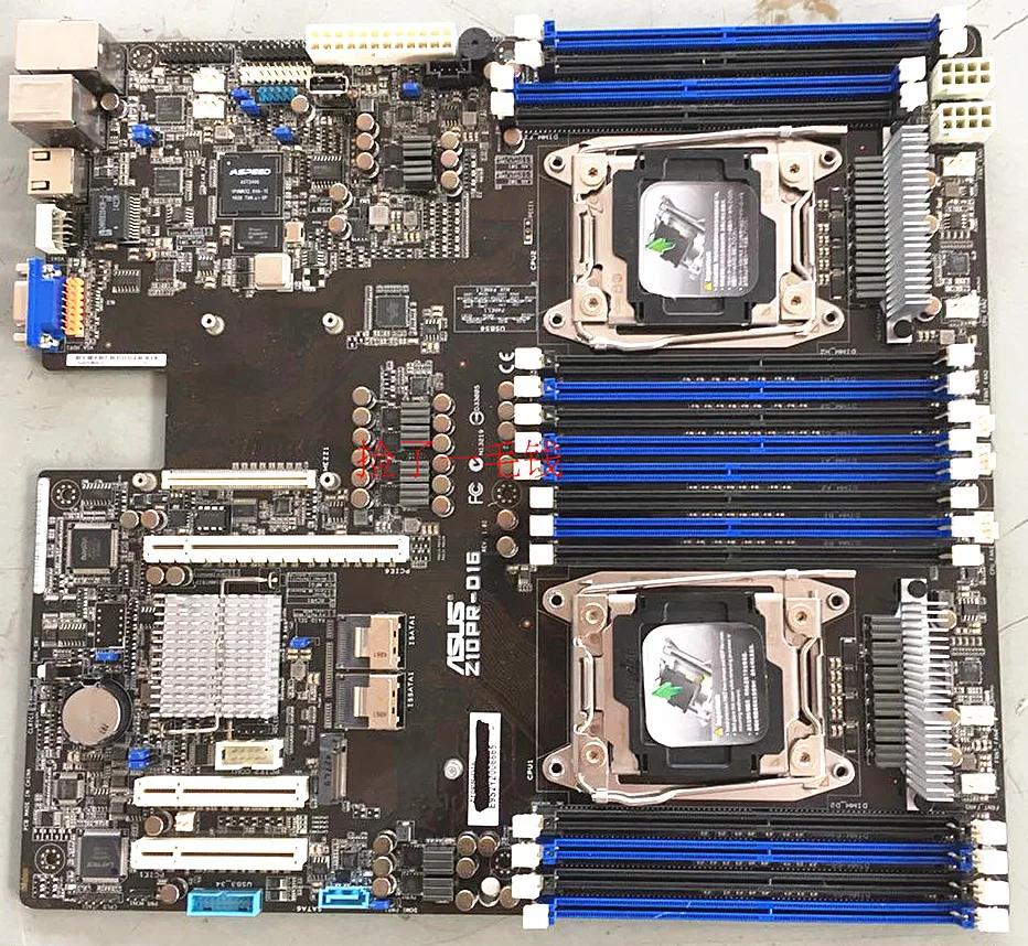 Для ASUS Z10PR-D16 C612 чип LGA 2011-v3 DDR4 Серверная материнская плата поддерживает E5-2600 V3