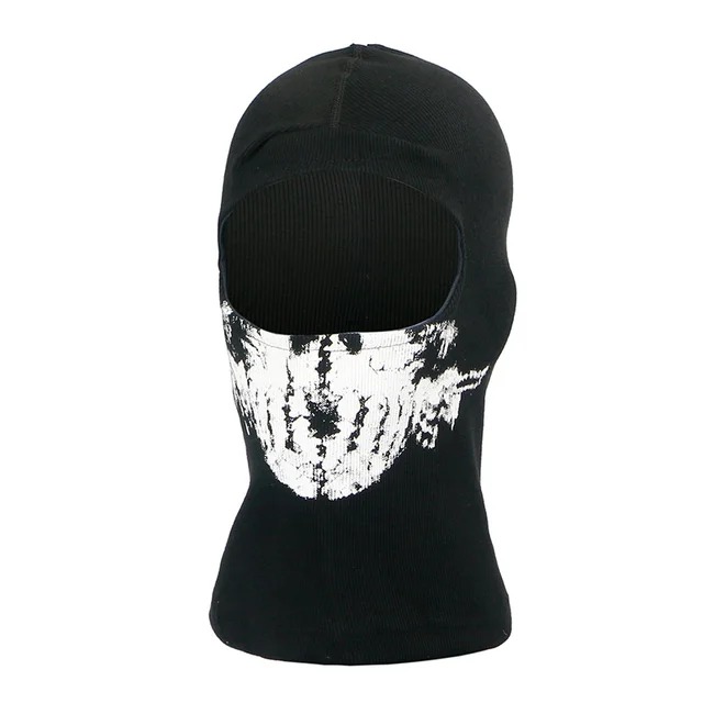 2017 Peculiar Skull Balaclava Men Winter Hats Gothic Ghost Face cs go ...