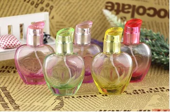 

2017 new 30ml color glass spray perfume bottle 6958#