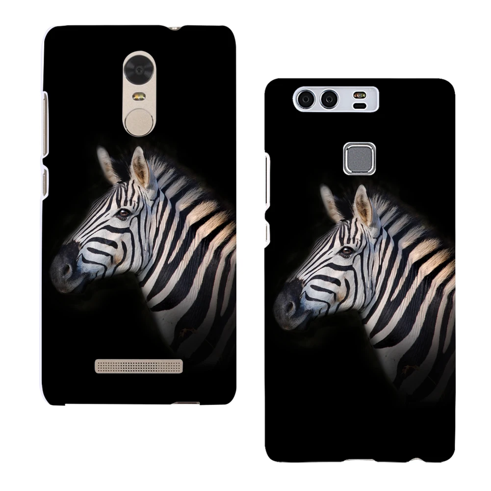 Zebra Side Face Phone Case Cover for iPhone X 8 for Huawei P9 for