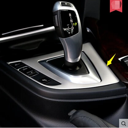 Stainless Steel Gear Shift cover decaration Frame trim for BMW 3-Series F30 F34 320Li 328Li 3GT | Автомобили и мотоциклы