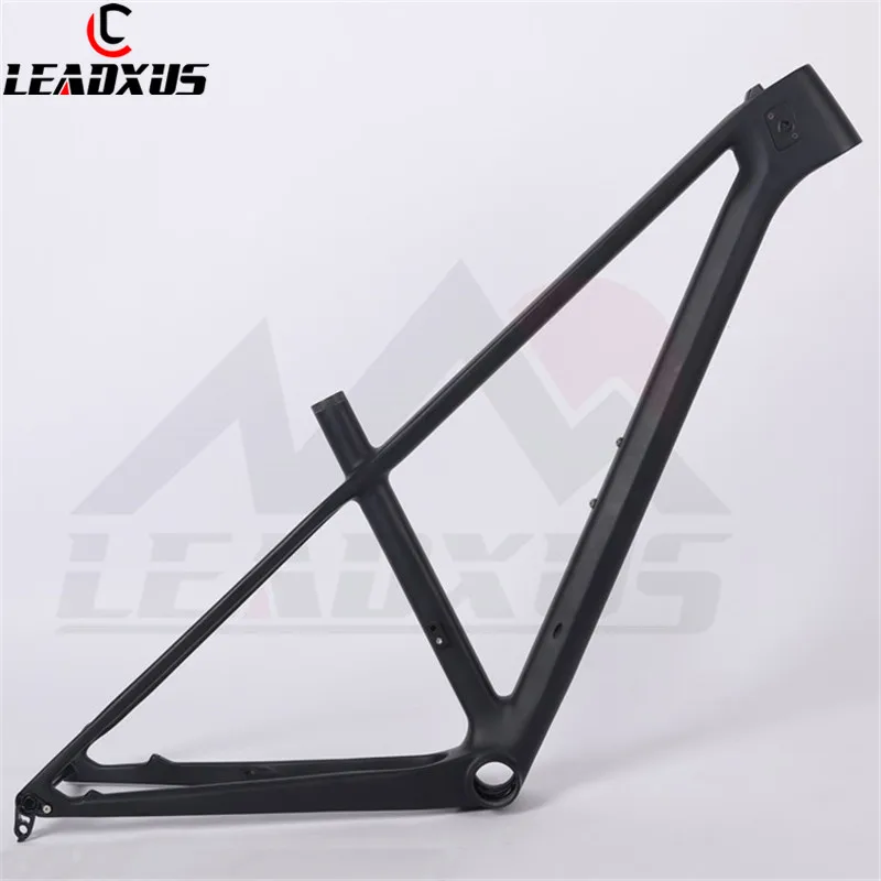 

LEADXUS CO909 29er Carbon Fiber MTB Bike Frame Thru Axel 29 Inch Disc Brake Mountain Bicycle Carbon Frame Size 13.5/15.5/17.5