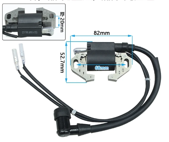 168F,170F DC charging generator inner type ignition coil