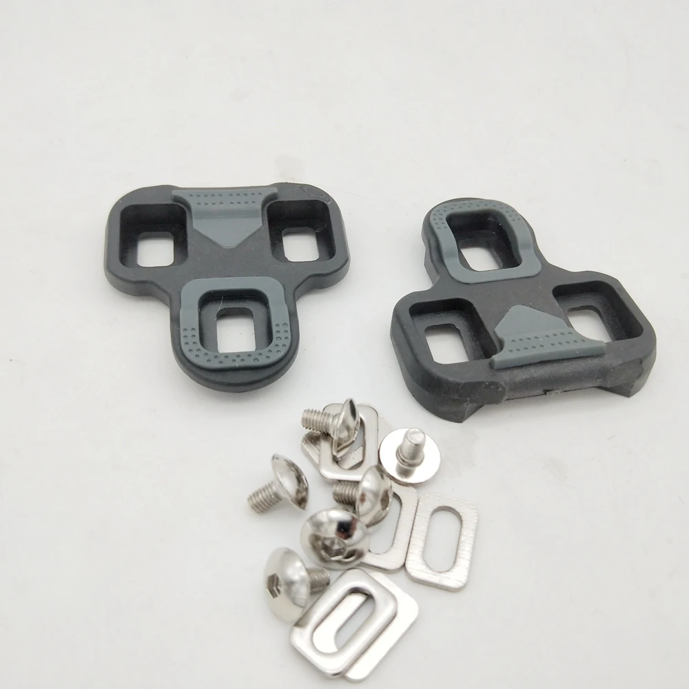 US SELLER New Wellgo RC-7A Road Pedal Cleat Look KEO compatible Float 6° Grey