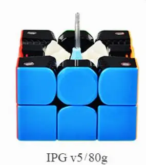 Gan356 X 3x3 Numberical IPG V5 Black/Stickerless Cubo Magico Speedcube обучающая игрушка Gan 356X356 X - Цвет: IPG V5 stickerless