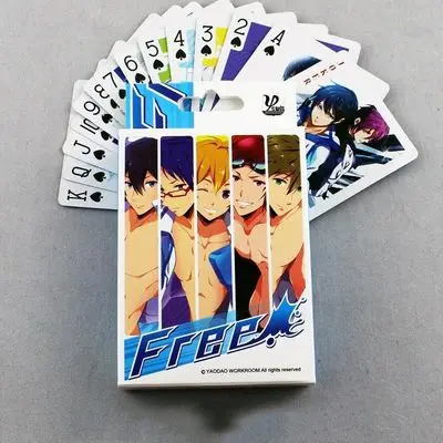 Распродажа! 54 шт. крутые аниме покерные игровые карты, игра в японском Гуль, OW Hatsune Miku, без игры, без жизни, косплей, реквизит, палубные карты для покера, подарок - Color: GODM007