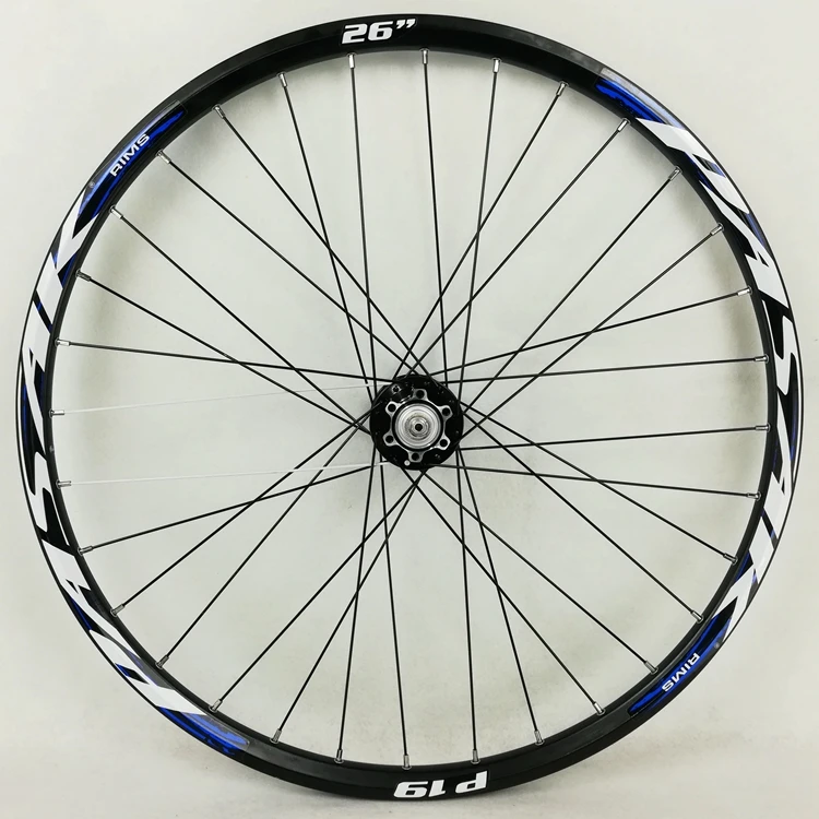Top mountain bicycle wheels novatec041042 joytech front 2 rear 4 bearing japan hub super smooth wheel wheelset Rim26 27.5 29in 20