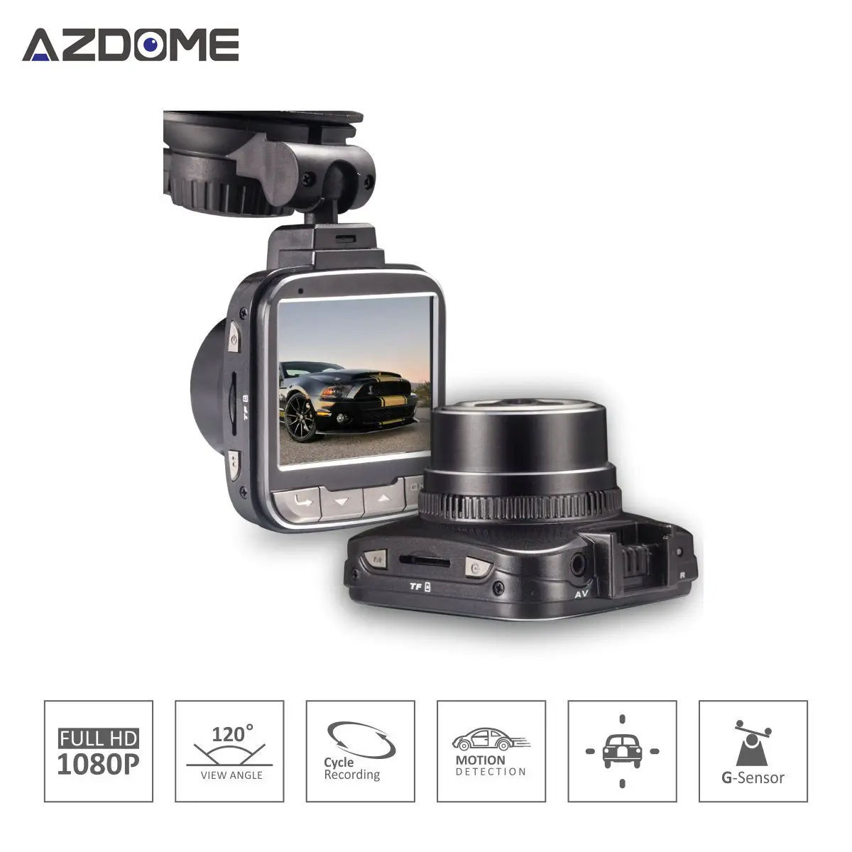 Azdome G50 font b Car b font font b DVR b font Auto Camera Novatek 96650